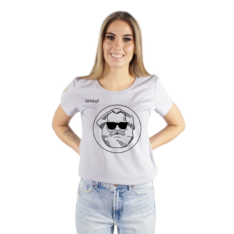karlskopf-damen-tshirt-lavendel-logo