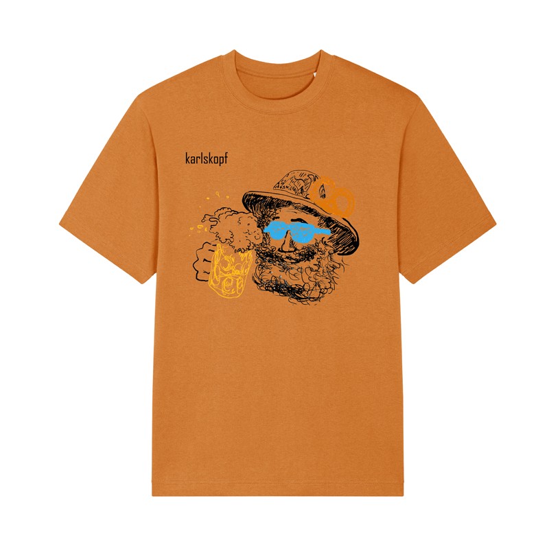 karlskopf-Herren-Tshirt-oversized-Orange-Wiesngaudi