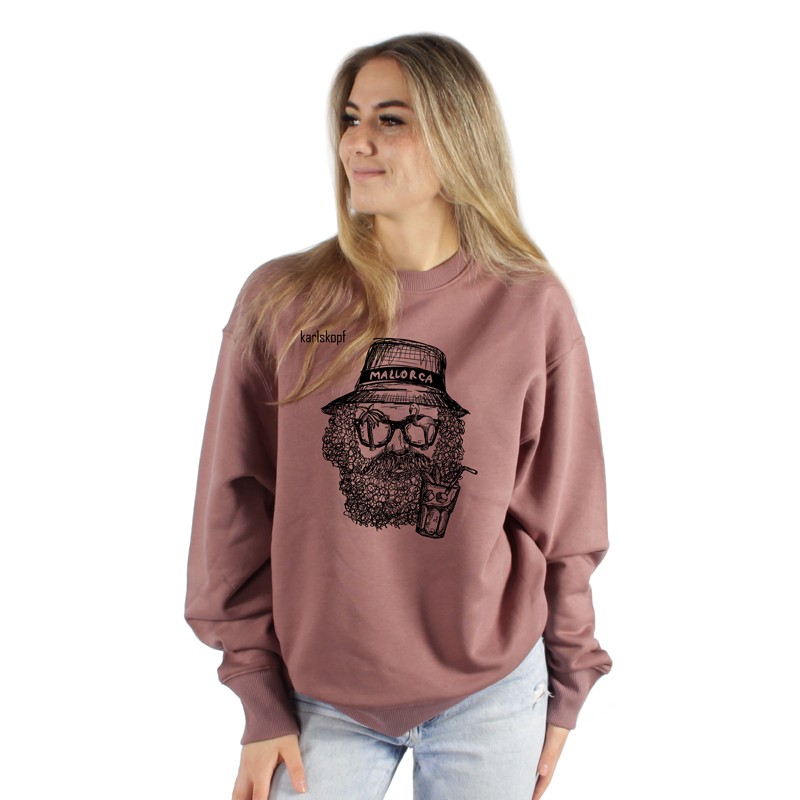 karlskopf-unisex-oversized-sweater-lila-disfrutando