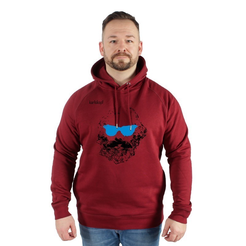 karlskopf-herren-hoodie-burgund-chiller
