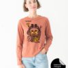 karlskopf-damen-tshirt-langarm-rostrot-erfinder